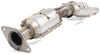 direct fit no air tubes magnaflow ceramic catalytic converter - stainless steel