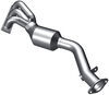 direct fit non-spun construction magnaflow ceramic catalytic converter - stainless steel