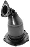 spun construction magnaflow stainless steel catalytic converter - direct-fit