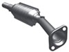 non-spun construction no air tubes magnaflow ceramic catalytic converter w/o2 ports - stainless steel direct fit