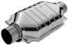 non-spun construction no air tubes magnaflow polished stainless steel catalytic converter - universal