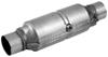 non-spun construction no air tubes magnaflow heavy metal loaded stainless steel catalytic converter w/ mid-bed o2 port - universal