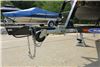 0  boat trailer jack side frame mount no drop leg round swivel marine w/ dual wheel - bolt on zinc sidewind 10-3/8 inch travel 1.5k