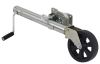 boat trailer bolt-on etrailer jack w/ wheel - sidewind swivel 11 inch lift zinc 1.5k