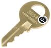 trailer tongue lock replacement key for masterlock coupler locks - 3654