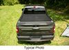 0  retractable - manual mountain top evo-m hard tonneau cover with truck bed rack aluminum black