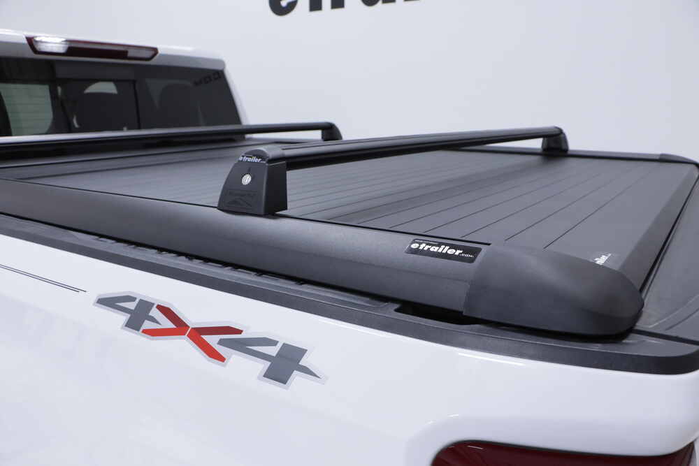 Mountain Top EVO-M Retractable Hard Tonneau Cover with Truck Bed Rack ...