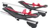0  kayak clamp on malone seawing roof rack w/ tie-downs - saddle style