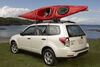 0  kayak roof mount carrier malone downloader with tie-downs - j-style folding side loading