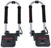 malone watersport carriers kayak clamp on downloader carrier with tie-downs - j-style folding side loading