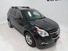 2015 chevrolet equinox  complete roof systems malone steeltop rack - square crossbars raised factory side rails steel 50 inch long