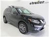 2015 nissan rogue  complete roof systems malone steeltop rack - square crossbars raised factory side rails steel 58 inch long