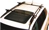 0  complete roof systems malone steeltop rack - square crossbars raised factory side rails steel 65 inch long