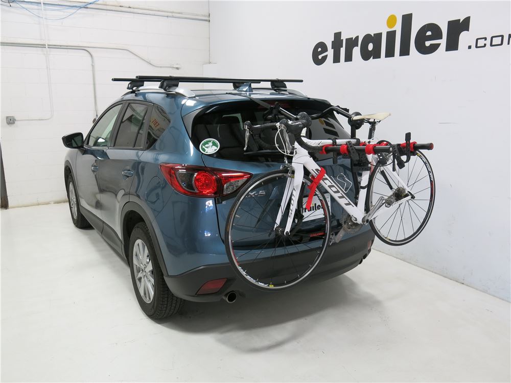 bike trunk rack for a mazda protege car