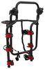 frame mount - anti-sway 3 bikes malone hanger spare tire bike rack for adjustable arms