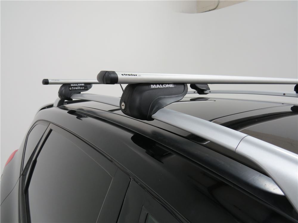 2011 Nissan Rogue Malone AirFlow2 Roof Rack - Aero Crossbars - Raised ...