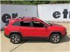 2019 jeep cherokee  complete roof systems malone airflow2 rack - aero crossbars raised side rails aluminum 50 inch long silver