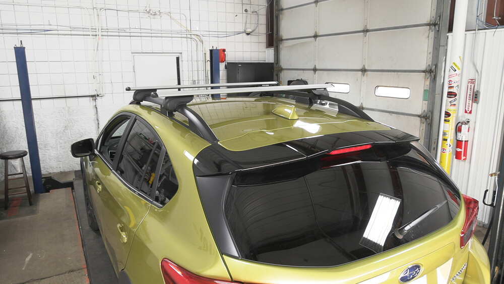 2022 Subaru Crosstrek Malone AirFlow2 Roof Rack Aero Crossbars