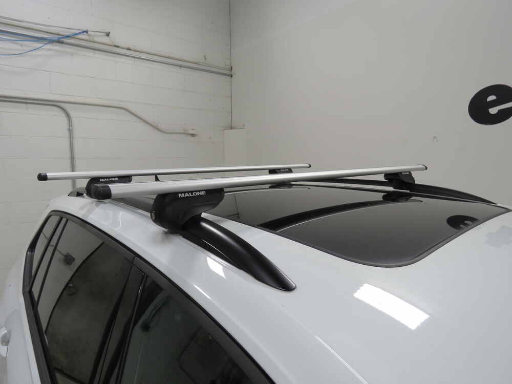 2022 Volkswagen Tiguan Malone AirFlow2 Roof Rack Aero Crossbars Raised Side Rails Aluminum