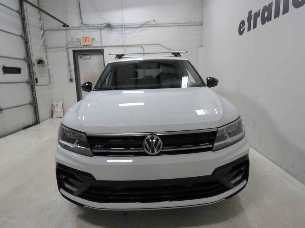 2022 Volkswagen Tiguan Malone AirFlow2 Roof Rack Aero Crossbars Raised Side Rails Aluminum