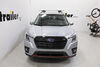 2023 subaru forester  complete roof systems malone airflow2 rack - aero crossbars raised side rails aluminum 58 inch long silver
