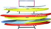 paddle board malone storage rack for 6 sups or surfboards - free standing 250 lbs