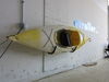 0  fishing kayak malone yakswing fold away storage system - wall mount 1