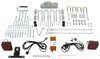 crossbar style 2 kayaks malone microsportxt trailer - 78 inch crossbars retractable tongue 800 lbs