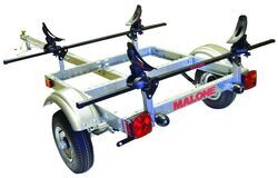 Malone XtraLight Trailer for 1 Large Fishing Kayak - 11' Long - 400 lbs - MPG526G-S