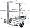 crossbar style spare tire included malone 3 tier outfitter megasport trailer for a fleet of boats - 1 000 lbs