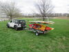 0  trailers malone roof rack on wheels crossbar style 3 tier outfitter megasport trailer for a fleet of boats - 1 000 lbs