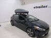2017 kia forte5  high profile malone cargo16 rooftop cargo box - 16 cubic ft gray