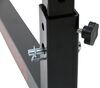steel malone axis truck bed and roof load extender for 2 inch hitches - 375 lbs