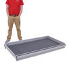 cargo 33 inch wide morryde rv sliding tray - 72 x 1 way slide 60 percent extension 800 lbs
