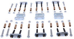 MORryde Suspension Upgrade Kit for Triple Axle Trailers - 2-1/4" Long Shackle Straps - MR86ZR