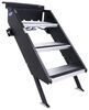 towable camper fold-down step morryde stepabove rv steps for 23-3/4 inch to 26-1/4 wide doorways - 3