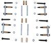 suspension kits morryde upgrade kit for tandem axle trailers w correct track - 3-1/8 inch shackle straps