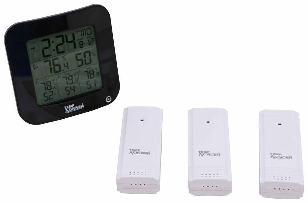 TempMinder Wireless Indoor and Outdoor Thermometer w/ Weather