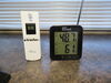0  electronic weather station wireless transmitter tempminder thermometer and hygrometer - black