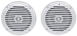 Jensen Marine Speakers - Recessed Mount - 7-1/8" Diameter - 60 Watts - Silver - Qty 2 - MS6007SR