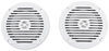 pair of speakers jensen marine - recessed mount 7-1/8 inch diameter 60 watts white qty 2