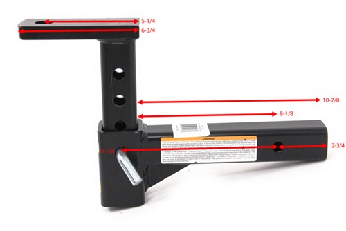 MaxxTow Adjustable-Height Ball Mount - 2