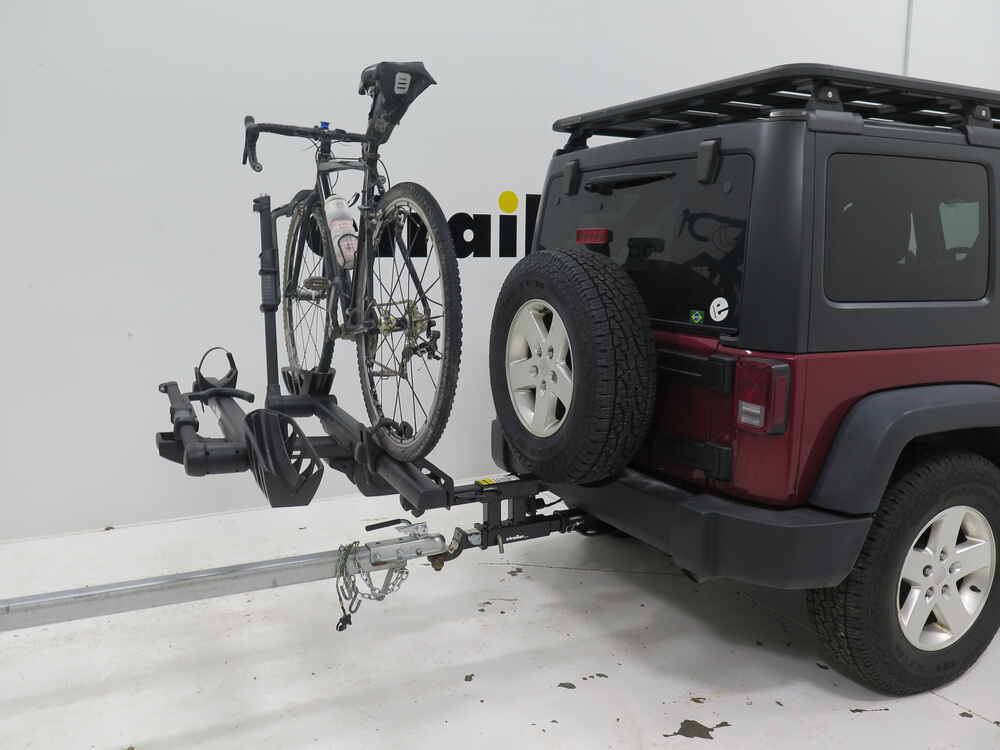 trailer hitch adapter for bike rack