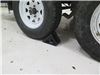 0  wheel chock rv trailer flint hill goods w/ handle - solid rubber