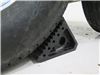 0  wheel chock rubber flint hill goods w/ handle - solid