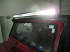 1999 jeep wrangler  light bar floodlight and spotlight straight in use