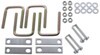vehicle suspension supersprings mounting kit for oem leaf springs above the axle