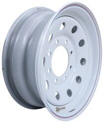 Vesper Steel Modular Trailer Wheel - 16" x 6" Rim - 8 on 6-1/2 - White - MX27FR