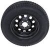 tire with wheel radial provider st205/75r15 trailer w/ 15 inch vesper black mod - 5 on 4-1/2 lr c