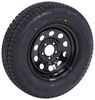 Provider ST205/75R15 Radial Trailer Tire w/ 15" Vesper Black Mod Wheel - 5 on 4-1/2 - LR C